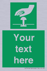 Custom Safe condition: Emergency stop button